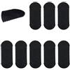 HAIR GRIPPERS Confezione da 8 fermagli per capelli da uomo e donna, per salone e barbiere, colore nero