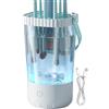Generico Pulitore Elettrico Per Pennelli Da Trucco,Pulitore Portatile Per Strumenti Da Trucco,Strumento di Pulizia Automatico per Pennelli Cosmetici - per Fidanzata Moglie Sorella