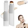 Flossty Clarea Fondotinta Stick Coreano Cambia Colore con Pennello, Crema Bianca con Pennello, Fondotinta Stick 2 in 1, Coprenza Naturale, Effetto Uniforme e Luminoso a Lunga Tenuta (Colore naturale)