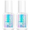 Essie Hard To Resist Advanced Smalto Rinforzante per Unghie Deboli Fragili Danneggiate Formula Delicata Protettiva Look Brillante Tecnologia Nail Bonding Colore Trasparente - 2 Cosmetici