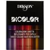 DIKSON Dicolor Colorazione Capelli 5.05 Cioccolato - Pacco da 3 x 100 gr