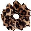LUYSGBXR Scrunchies Per Capelli Fascetta for capelli grande con stampa leopardata in pizzo multistrato, grande elastico for coda di cavallo bassa