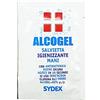 Sydex-Salviette Igienizzanti Mani Antibatterico Alcogel Monodose Gel Alcool 60%, 50 Pezzi