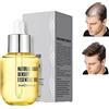 KRRHUEO 1/2/3PCS Bavlio Ginger Hair Serum, Natural Hair Density Essential Oil, Biotin Thickening Herbal Serum, Hair Regrowth Oil, Stop Thinning & Hair Loss For Men & Women (1PCS)