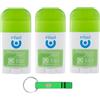 Beni Culinari 3x Infasil Deodorante Stick Freschezza Dinamica con Molecola 2C,Senza Alcool,Deo 40ml + Portachiavi Beni Culinari in Omaggio