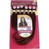 Ser Mulher Delicia Extension Capelli in Bioproteina Lisci, Alta Qualità Brasiliana, per Tessitura, Weaving e Parrucche, Aspetto Naturale (T1b/Burg Dark/Red Degradee)