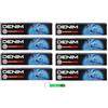 Beni Culinari 8 X DENIM - Shaving Cream Original Crema da barba profumata classica per uomini 100 ml + portachiavi Beni Culinari 0