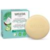 WELEDA Shampoo biologico solido, idratante e lucentezza - sapone naturale per capelli dall'aspetto sano con aloe vera, olio di cocco e proteine di canapa. Shampoo per capelli naturale senza siliconi