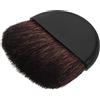 minkissy Pennello Blush Compatto per Spazzola Polvere Piccola Portatile per Viaggi Applicatore Contouring e Fard per Donne per Ritocchi Quotidiani e Serate