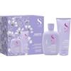 ALFAPARF MILANO Semi di Lino Duo Set Smooth - Shampoo e Balsamo per capelli crespi
