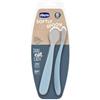 CHICCO (ARTSANA SpA) CHICCO CUCCHIAIO IN SILICONE DOPPIO AZZURRO 6M+