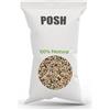 POSH Mangime per canarini, 10 kg, miscela per tutte le stagioni con semi e omega-3, cibo naturale per uccelli per canarini, ricco di proteine, adatto alle specie, senza additivi artificiali