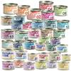Generico Natural Code Umido Gatto Gusti Assortiti, alimento completo in sfilaccetti per gatti adulti e sterilizzati di tutte le taglie | 12 scatolette da 85 grammi l'una, 12x85gr.