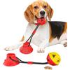Jenilily Giocattoli da Masticare, Palla Giocattolo per Cani con Ventosa, Gioco Cane con Corda Elastica, Palla Masticare Denti, Palline Masticare per Cane per Pavimenti Piastrelle Pareti