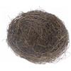 Yardwe Nido in Rattan Naturale per Uccelli Decorazione Pasquale Artificiale per Gabbie Giardino Casa E Bonsai Nido di Uccelli Ramoscello Decorazione Creativa