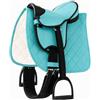 German Riding Set completo sella per shettys o cavalli in legno, sella per bambini, turchese