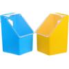 BESPORTBLE Mangiatoia per Piccioni Appendini Multifunzione Coperchio 2 Pezzi in Plastico Blu Contenitore Pratico per Mangime per Gabbia Uccelli