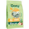 Generico Oasy Cane Crocchette Adult Medium/Large Pollo 2kg, alimento completo per cani adulti di taglia media e grande gusto Pollo, confezione da 2 chilogrammi, 2Kg.