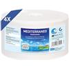 imima Mineral Lick Horse MEDITERRANEO Set di pietre saline 4 x 3kg - Pietre saline per cavalli, pecore, capre, selvaggina e bovini - Pietra minerale per leccare il sale