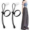 Generisch Clip per sfondo - Corda elastica in lega di zinco, 20 cm, clip per pantaloni, clip per corda, per appendere sfondi fotografici, tende, vestiti, asciugamani e per l'organizzazione della casa