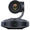 Tangxi Telecamera PTZ 4K, Tracciamento AI Zoom Ottico 10X Rotazione 250 PoE Uscita USB LAN per Conferenze Insegnamento in Live Streaming (EU)