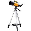 Generic Astronomico, osservazione delle stelle, livello base, spazio per bambini e studenti, per adulti, apertura 70 mm, montatura AZ 400 mm, il miglior regalo per bambini