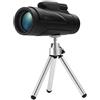 Generic Binocolo 12x50 Life impermeabile BAK4 Prism FMC Lens Binocolo antiappannamento con adattatore per smartphone e treppiede per birdwatching per adulti, caccia all'aperto, viaggi, S