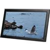 YPAPBHT Cornice for foto digitale a LED da 22-24 pollici, supporta la riproduzione in loop di calendario/video/immagine, album fotografico elettronico for pubblicità domestica.(Black,24-inch)