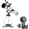 Generic s per adulti, s HD Outdoor Monocular Space Refractor Astronomico con Cercatore 5X24