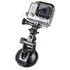 Mantona Mini supporto a ventosa compatibile con Go Pro Hero 11 10 9 8 7 6 5 4, DJI Osmo Action, action cam Insta360, supporto a ventosa con filettatura 1/4 perfetto per parabrezza e finestra