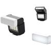Generico Compatibile con mini flash for fotocamera SpeedLite GN8 6500K, compatibile con fotocamere DSLR(B SL03 Kit)