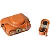GLBMLMTHZP PU. Custodia protettiva for custodia in pelle for viti Cover di protezione inferiore tracolla a tracolla borsa a tracolla adatta for Sony RX100 RX100II RX100 M3 RX100III M4 M5 M6 borsa foto