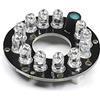 Othmro Board 80 Gradi Piastra Rotonda Board Lampadina per Telecamera di Sicurezza CCTV Bianco 1pcs
