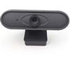 BENEXMART Benexmarart - Mini fotocamera 1080p con supporto per computer, TV, scrivania, PC HD, per riunioni, educazione, registrazione video, ricarica USB Nero 1080P
