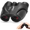 OLIMT Binocolo compatto 6 x 25, mini tascabile, piccolo formato portatile, 9,5 °, grandangolo di campo visivo, 21 mm, oculare grande, occhiali ED Bak-4 Prism Professional HD per adulti, viaggi, sport
