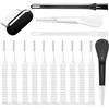 Generic Strumento per la pulizia della porta del telefono cellulare, set da 15 pezzi per la pulizia della porta di ricarica, kit di pulizia USB C, robusto detergente per porte di ricarica, per la casa, i