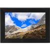 Generic Cornice Digitale, Cornice Elettronica Wireless per Montaggio a Parete con APP per Ufficio (Spina europea)