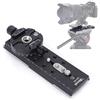 iShoot Adattatore con morsetto a sgancio rapido, per collegare la fotocamera tipo Arca-Swiss a piastra alla testa fluida del treppiede di Manfrotto 500 700, Sachtler FSB, DV 2/8/10sb/10, ACE XL