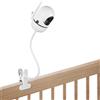 Diyeeni Supporto Universale con Clip per Baby Monitor, Supporto Flessibile per Videocamera per Bambini, Supporti con Morsetto Flessibile con Filettatura da 1/4 per HB65 HB6550 HB6558