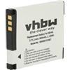 vhbw batteria sostituisce Canon NB-8L per fotocamera (600mAh, 3,6V, Li-Ion)