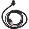Goshyda Center Webcam, USB Center Cam 1080P Eye to Eye con Schermo Centrale con Messa a Fuoco Automatica da 2 MP, per PC Laptop, per Videoconferenze e Streaming Live