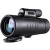 Peukerty 8X42 HD Telescopio Monoculare Zoom Impermeabile Piccolo Telescopio Palmare per Esterno e Bird Watching
