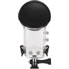 GOWENIC Custodia Subacquea Invisibile per Action Cam X4, Custodia Impermeabile Fino a 50 M 164 Piedi Custodia Subacquea con Staffa a Sgancio Rapido, Custodia Subacquea Impermeabile