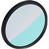 Xiuganpo FOTGA Filtro UV IR per DSLR, Filtro UV a Infrarossi con Design del Telaio in Alluminio, Adatto per Spiaggia e Montagna, Taglio UV-IR in Alluminio (58MM)