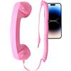 Generic telefonico retrò | Adattatore per con maniglia di linea fissa, cornetta telefonica | per la decorazione nostalgica della casa sul posto di lavoro Festa a tema Recitazione Prop