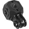 NovelGoal Convertitore per montaggio su base treppiede da 1/4 3/8 fori versatile mini cubo magico compatibile con adattatore a sfera per fotocamera DSLR GoPro (Cube A)