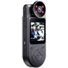 NGBFF Telecamera portatile con clip posteriore for forze dell'ordine, visione notturna, videocamere sportive DV, body cam, videoregistratore(No WiFi)