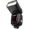 Andoer Flash GN60 2.4G - Flash radio con display LCD e pannello di controllo, sincronizzazione ad alta velocità, funzione Master & Slave per fotocamere