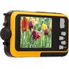lvifloae fotocamera subacquea LVIFLOAE, Full HD 2,7K 48 MP 10ft Acqua Camera digitale Underwater Digital 16x Digital Zoom Doppio schema Doppio Schermate Digital Acqua Camera digitale (Giallo)
