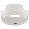 Fotga Bayonet lente paraluce Lens Hood per Canon EF-S 18 - 55 mm F/3.5 - 5.6 is STM EW-63 C - Bianco